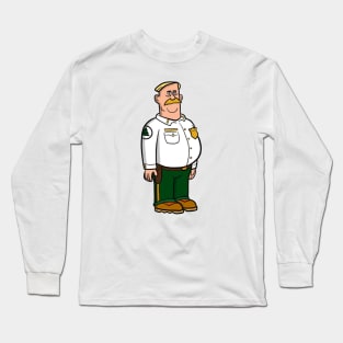 Brickleberry - Woodrow Johnson - National Park Ranger Long Sleeve T-Shirt